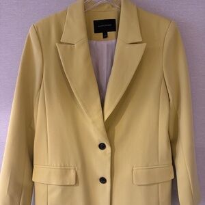 Banana Republic Yellow Blazer